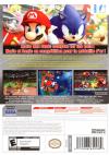 Mario & Sonic at the Olympic Games Box Art Back